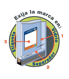 Aluminios Moncloa Cristales Climalit Identifiacion Sello