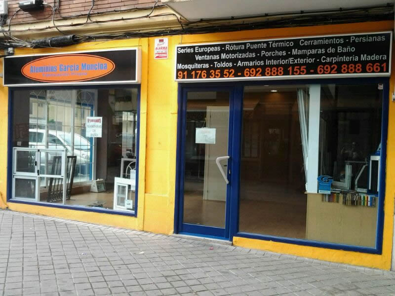 Aluminios Moncloa Tienda