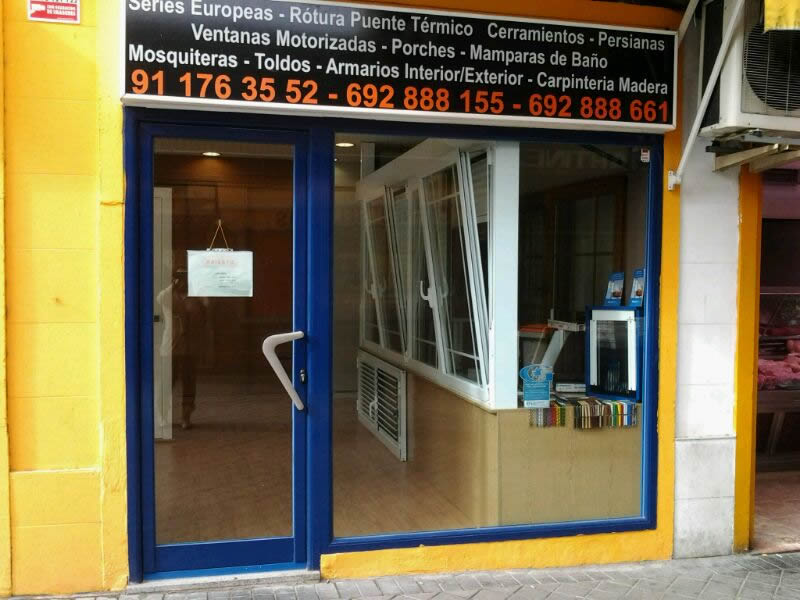 Aluminios Moncloa Tienda